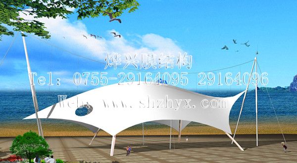 海邊與造型遮陽棚—深圳市燁興膜結(jié)構(gòu)工程有限公司 海邊與造型遮陽棚.jpg